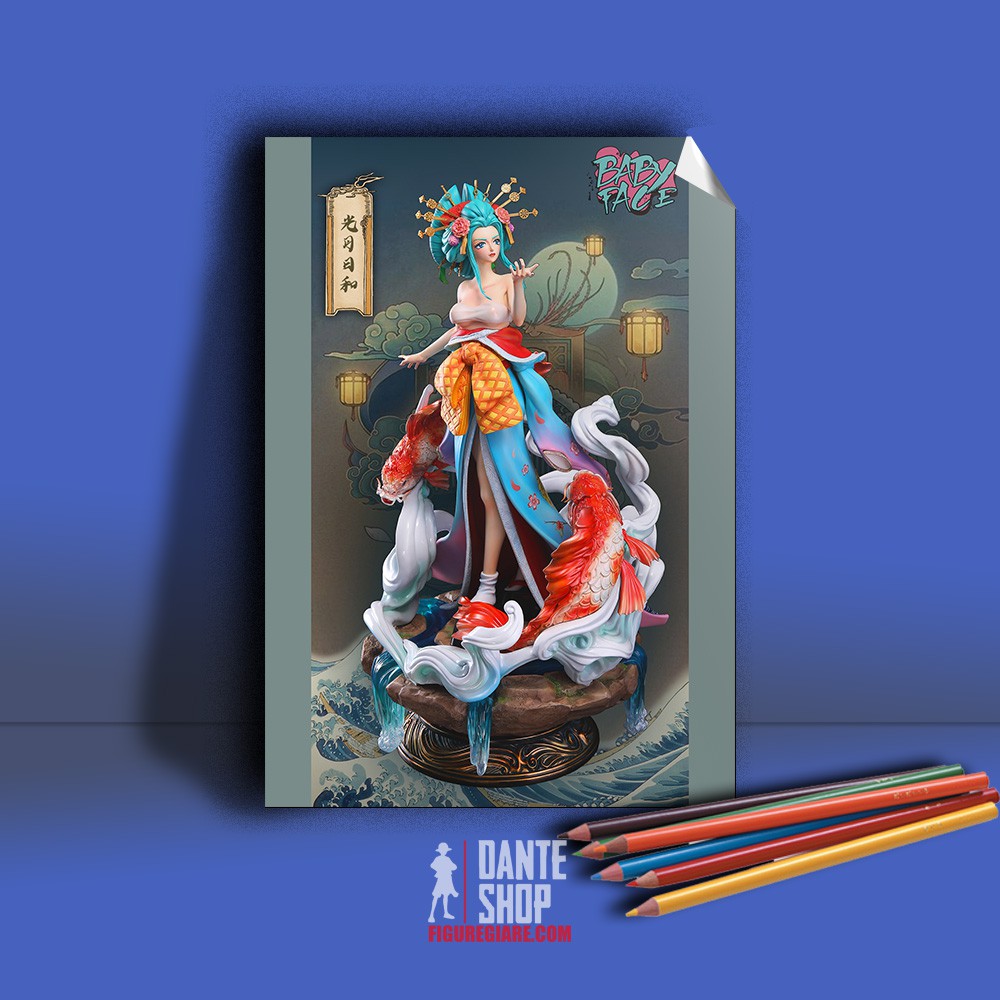 Poster A5 One Piece Chất Liệu Decan Phủ Bóng Chống Thấm Nước - Tờ Truy Nã Nhân Vật