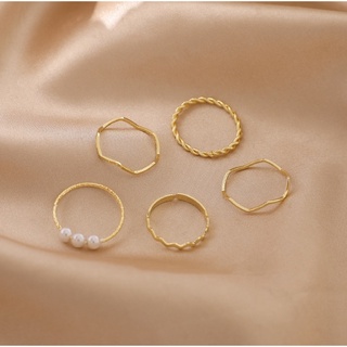 Set 6 Nhẫn Đa Phong Cách