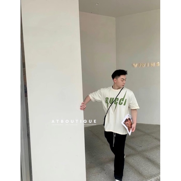 Áo Thun Gucci Nam Nữ - Áo Phông Gucci cổ tròn thun cotton co giản hàng cao cấp giá rẻ