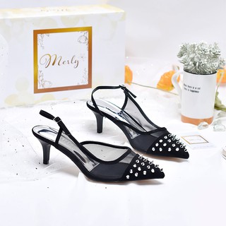 Giày sandal đính đinh Merly 1209