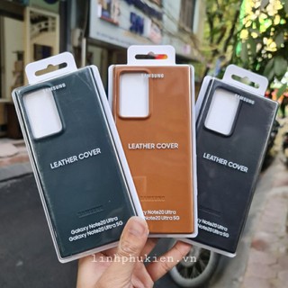 Ốp lưng da leather cover samsung galaxy note 20/ note 20 ultra/ note 20 ultra 5g chính hãng