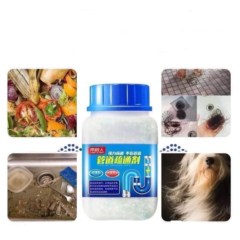 Bột Thông Tắc Cống Cực Mạnh (Hộp Vuông)