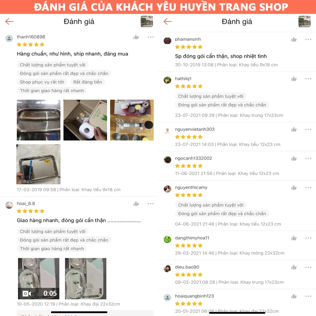 Khay Inox Chữ Nhật Đựng Dụng Cụ Spa, Dụng Cụ Y Tế Với Đủ Loại Kích Thước - Thẩm Mỹ Huyền Trang NANOCEE