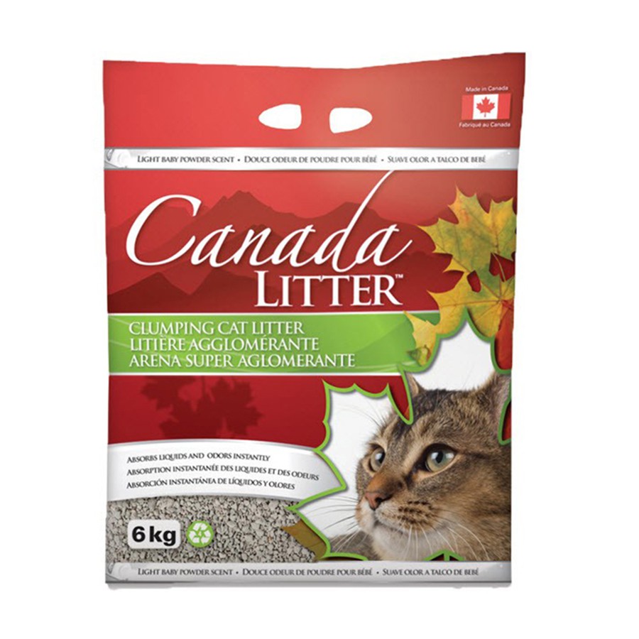 Cát Canada Litter 6kg Cát Vệ Sinh Cho Mèo