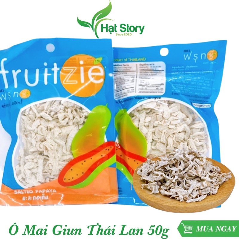 Ô Mai Giun Thái Lan Ăn Vặt Tuổi Thơ Siêu Ngon 50gr
