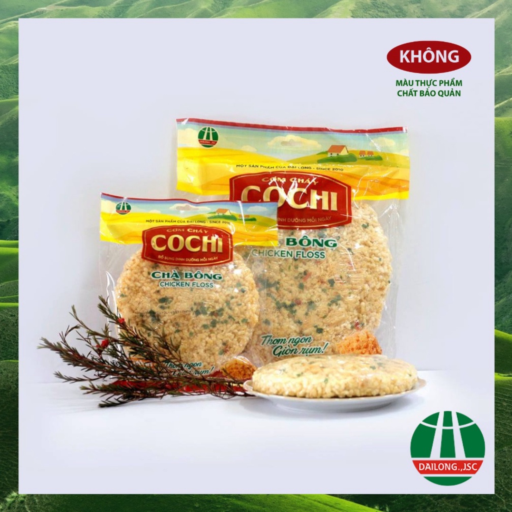 CƠM CHÁY CHÀ BÔNG COCHI 150G - Đặc sản Ninh Bình