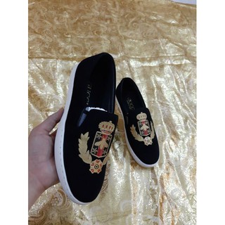 DPA  Giầy Lười Nam Siêu Cấp Kiểu Dáng Trẻ Trung Thời Trang Ong Vàng Nhũ, Mác Dolce Chất Đẹp