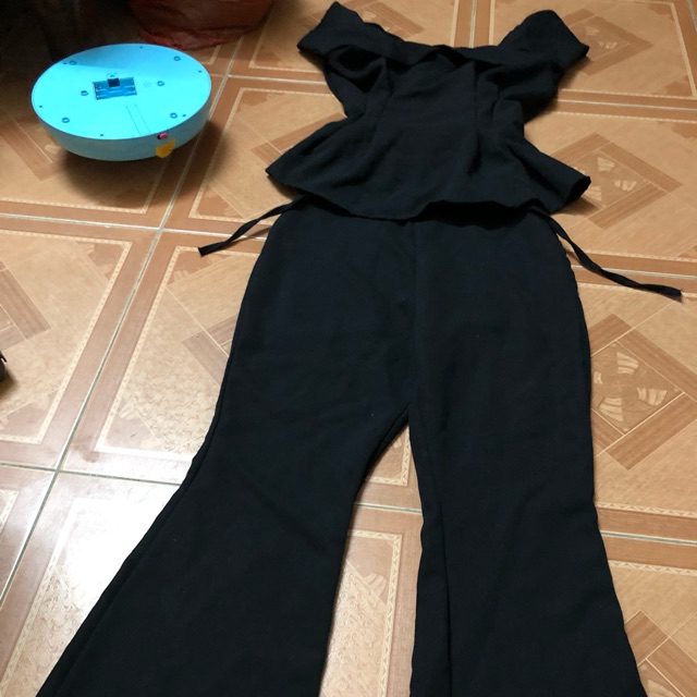 Set áo Ninh Dương Lan Ngọc quần loe xẻ