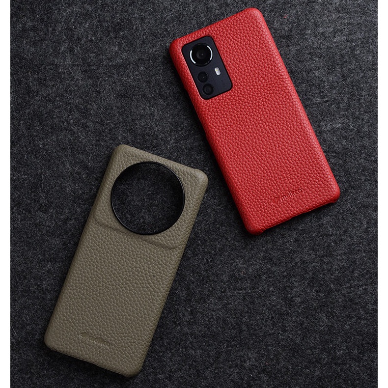 Ốp Điện Thoại Da Bò Thật Cao Cấp Cho Xiaomi 12S Ultra 5G Mi12S 12X 12 Pro