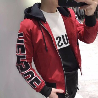 Áo khoác dù nam nữ thời trang Hàn Quốc có nón đẹp sành đẹp thời trang siêu hot 2018 | MS001