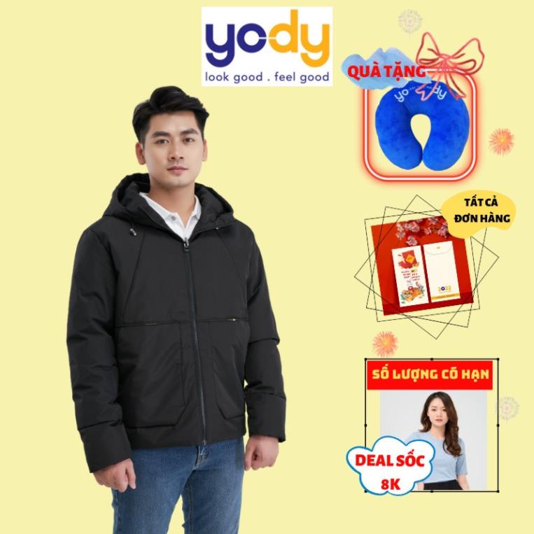 Áo Phao Nam YODY Có Mũ Siêu Ấm Siêu Nhẹ, Áo Khoác Nam Chống Thấm Nước Giữ Nhiệt Tốt Chính Hãng PHM3002 ! *