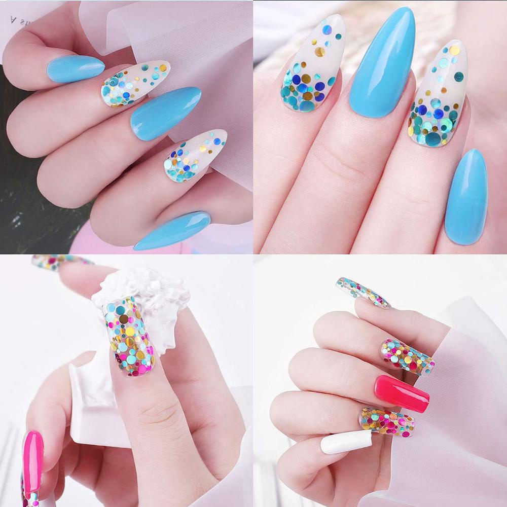 Hạt Charm Tròn Đính Trang Trí Móng Tay Nghệ Thuật DIY