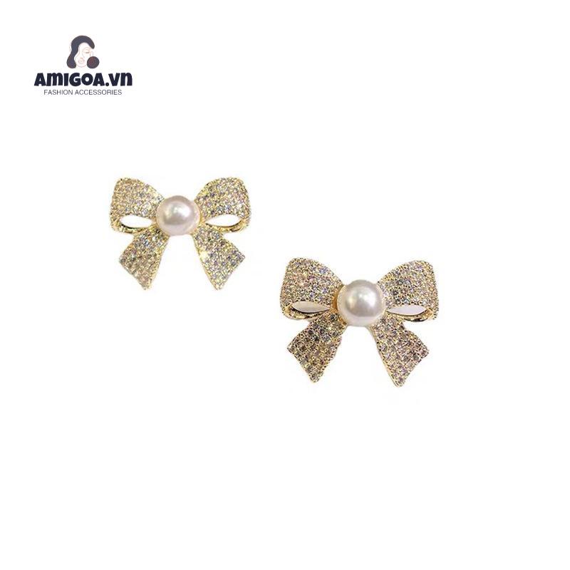 ✨✨Bông Tai Ngọc Trai Đơn Giản Thời Trang Cho Nữ