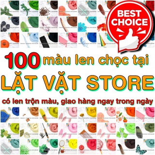 Màu Len chọc giá sỉ bịch 5 gram gồm 100 màu mã từ 1 đến 120, kim chọc len