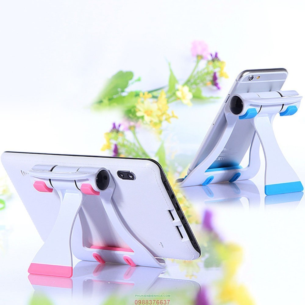 Giá Đỡ Điện Thoại - Máy Tính Bảng  - Siêu Chắc, giá đỡ điện thoại để bàn dạng gấp mã 001, thiết kế tinh tế, thanh lịch