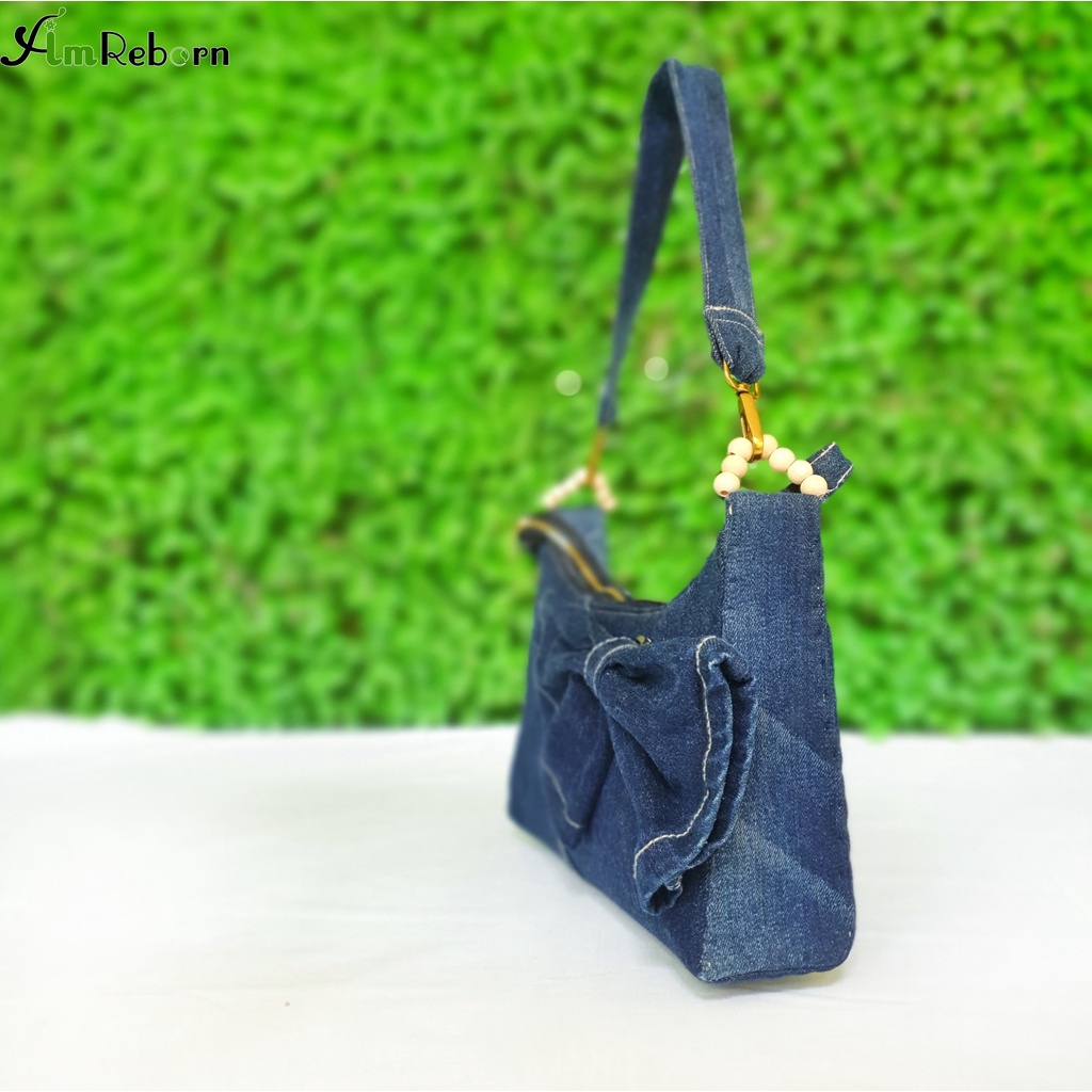 Túi xách vintage-Túi vải bò thiết kế-Túi đeo vai-túi thiết kế Amreborn