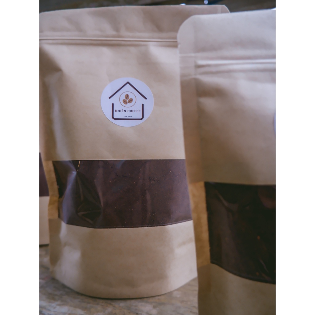 1Kg Cà phê Robusta nguyên chất - Cà phê rang mộc