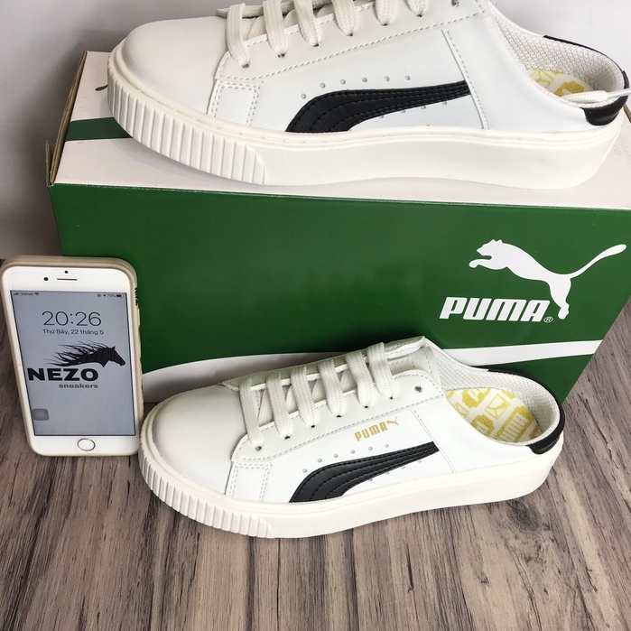 Giày đạp gót nữ Puma, giày thể thao 2021