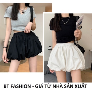 Quần sọt đùi bí ngô vải voan - bt fashion