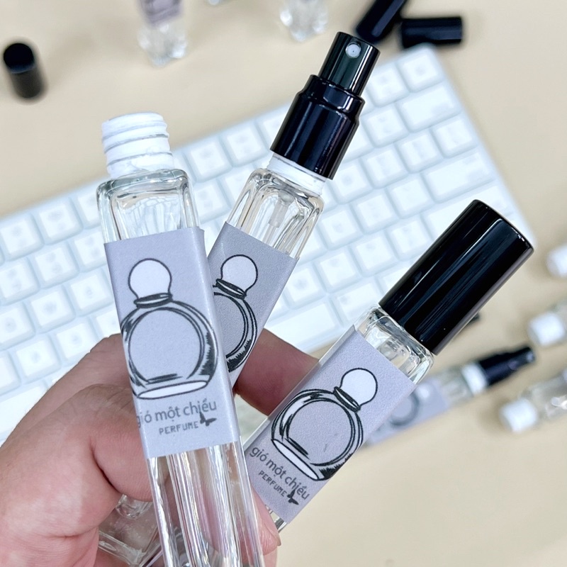 Vỏ  Chai chiết  nước hoa 10ML gia cố chống bay hơi, bay mùi, chống rò rỉ nước Nguyễn Gia group-Gió một chiều