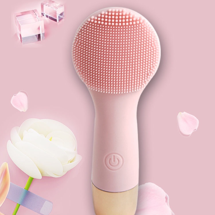 Máy rửa mặt làm sạch sâu  sonic cán vàng