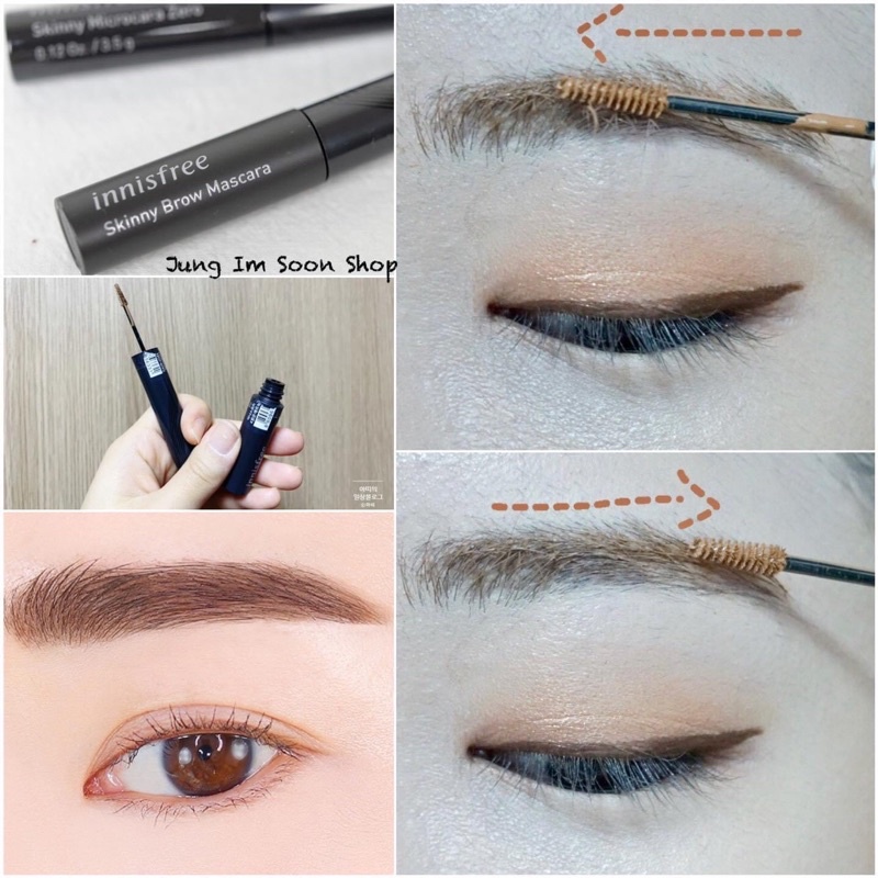 Mascara Chân Mày Innisfree Skinny Brow Mascara - Màu 02 Espresso Brown