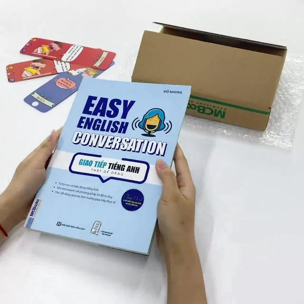 Sách - Easy English Conversation – Giao tiếp tiếng Anh thật dễ dàng - Học Kèm App Online | BigBuy360 - bigbuy360.vn