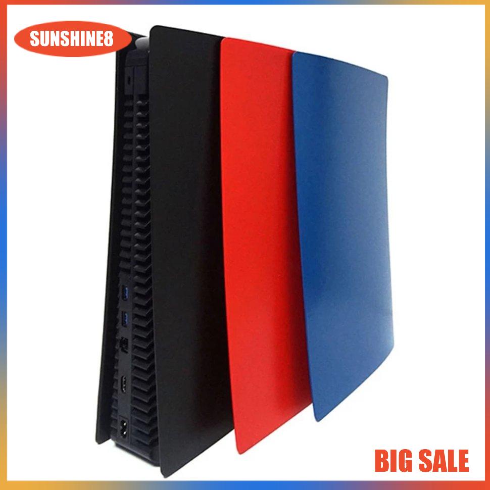 【SUN】Skin Shell Case Cover Replacement Plate For PS5 Game Gaming Consoles