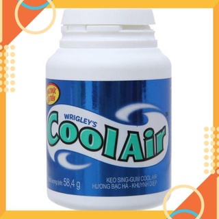 Singum CoolAir/ Doublemint / Xylitol hũ 58.4g date mới