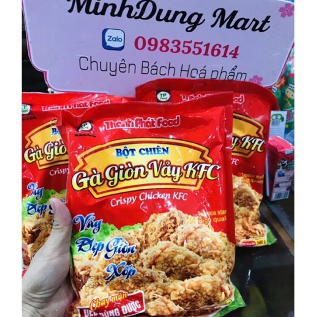 Bột chiên gà giòn vảy KFC gói 500g