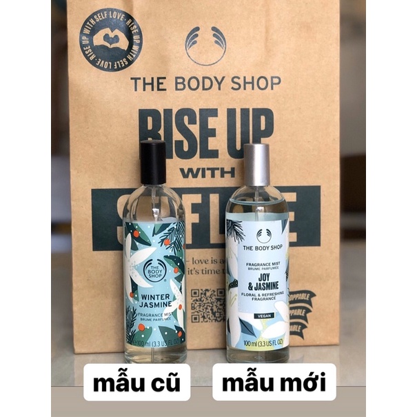 Xịt thơm toàn thân The Body Shop Body Mist đủ mùi