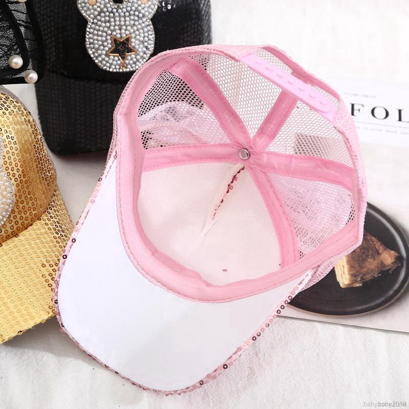 Mũ lưỡi trai đính nơ cho bé gái