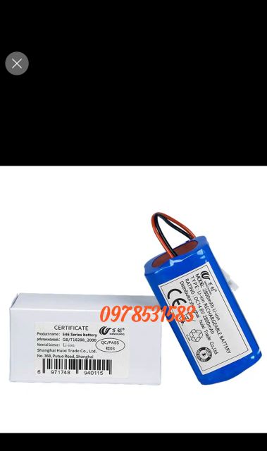 Pin robot hút bụi lau nhà Ecovacs cho các mẫu CEN 540/550/546/CR130