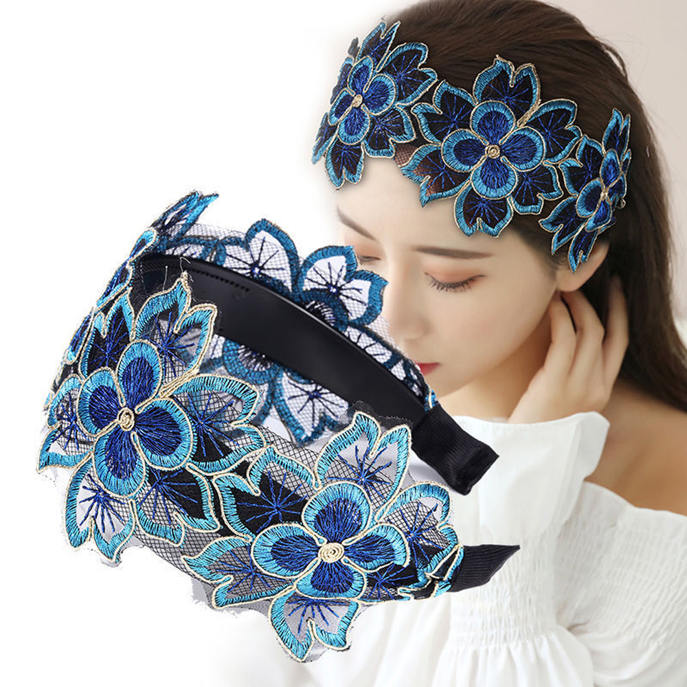 Băng Đô Ren Hoa Cài Tóc Phong Cách Hàn Quốc Cho Nữ 2life