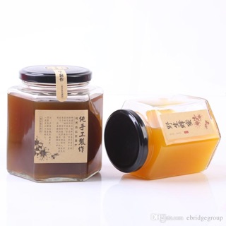 Lọ thuỷ tinh lục giác 50ml - hàng thanh lý, có quà tặng