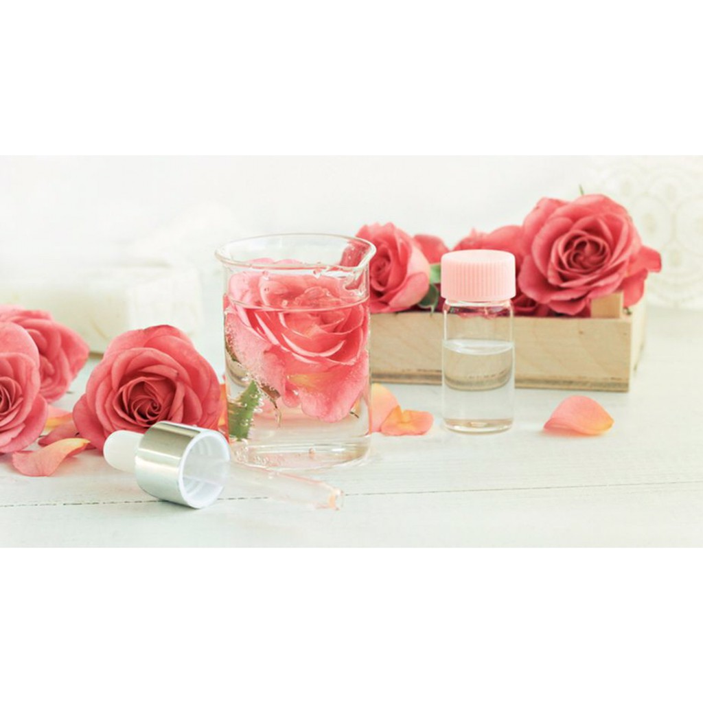 Tinh dầu hoa hồng 10ml - ROSE ESSENTIAL OIL 100% chiết xuất tự nhiên