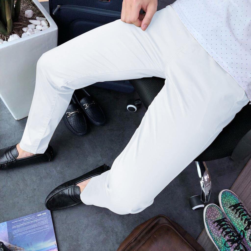 Quần dài nam chất vải kaki , ông côn Hàn Quốc