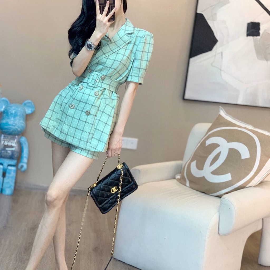 Bộ Đồ Vest Thời Trang Mùa Hè 2022 Cao Cấp Phong Cách Mới Cho Nữ
