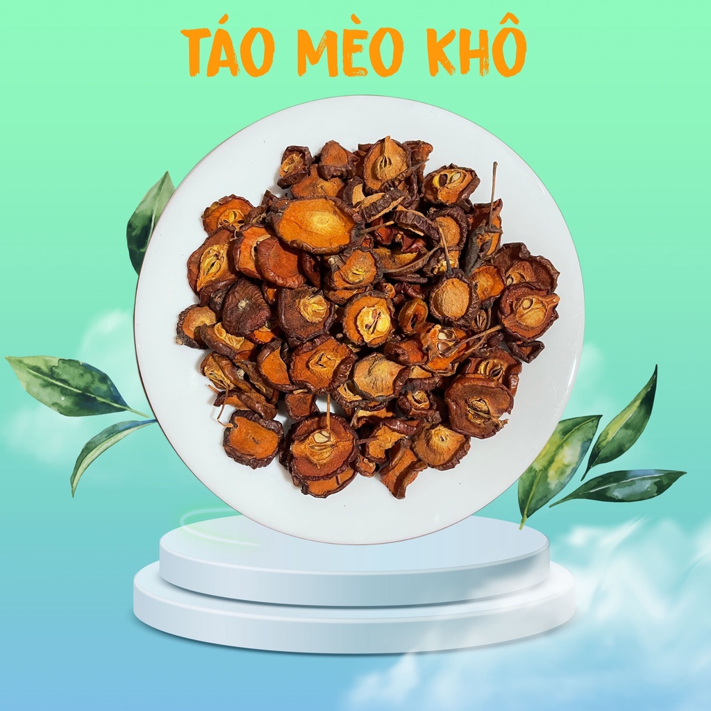 Táo mèo khô thái lát nguyên hạt hàng rừng Sơn La loại 1 ít vụn 1kg