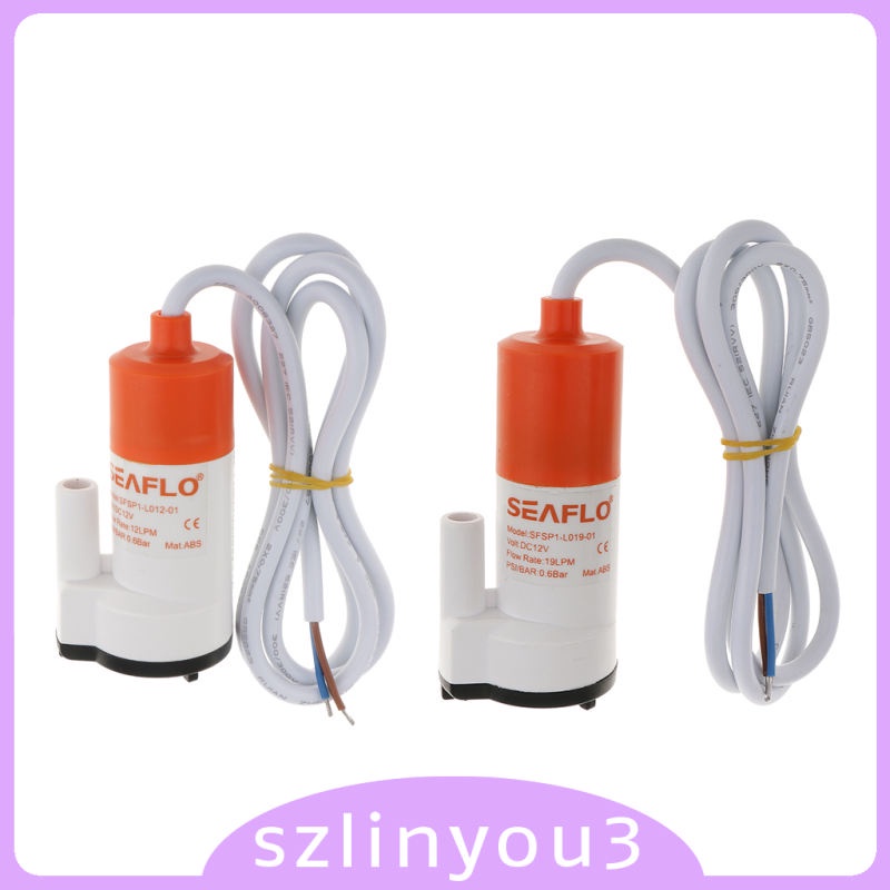 Máy bơm nước áp suất chìm 12V 3.2 GPM 12L cho tàu thuyền | BigBuy360 - bigbuy360.vn