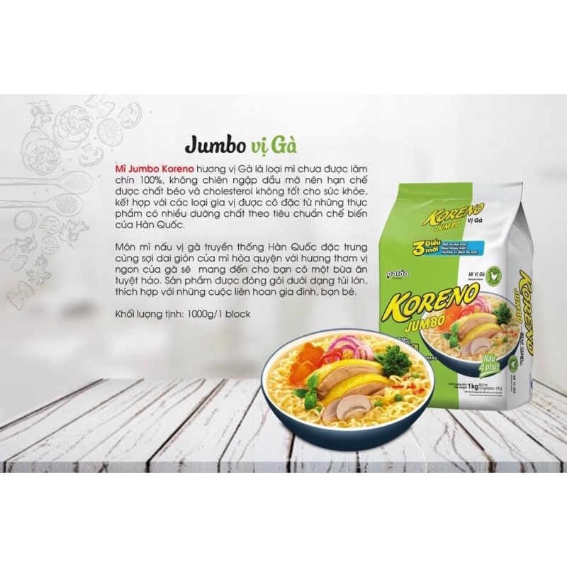mì koreno jummo nguyên thùng 100 gói