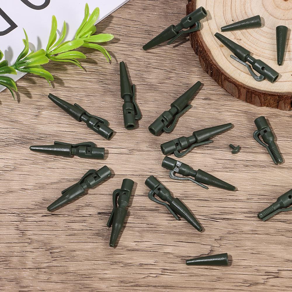 Set 50 Đầu Nối Dây Câu Cá Bằng Cao Su Có Đuôi
