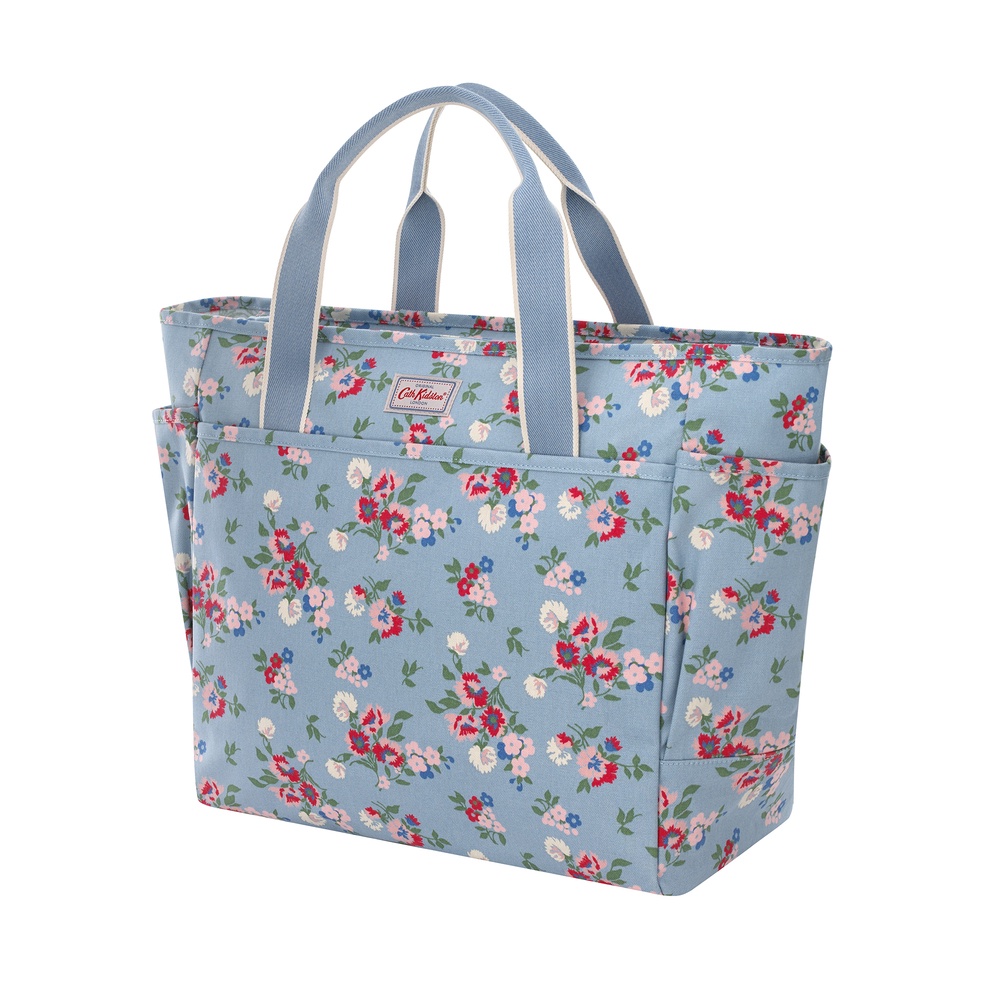 Cath Kidston - Túi  Road Trip Tote Summer Floral - 1001785 - Light Blue