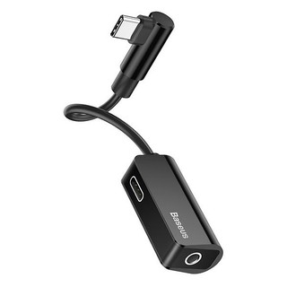 Cáp chuyển Baseus L45 Type-C sang Audio 3.5mm + Type C