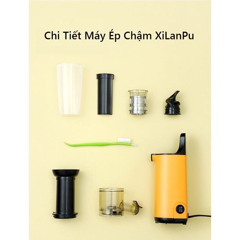 Máy Ép Chậm Mini XILANPU, Ép Trái Cây Rau Củ