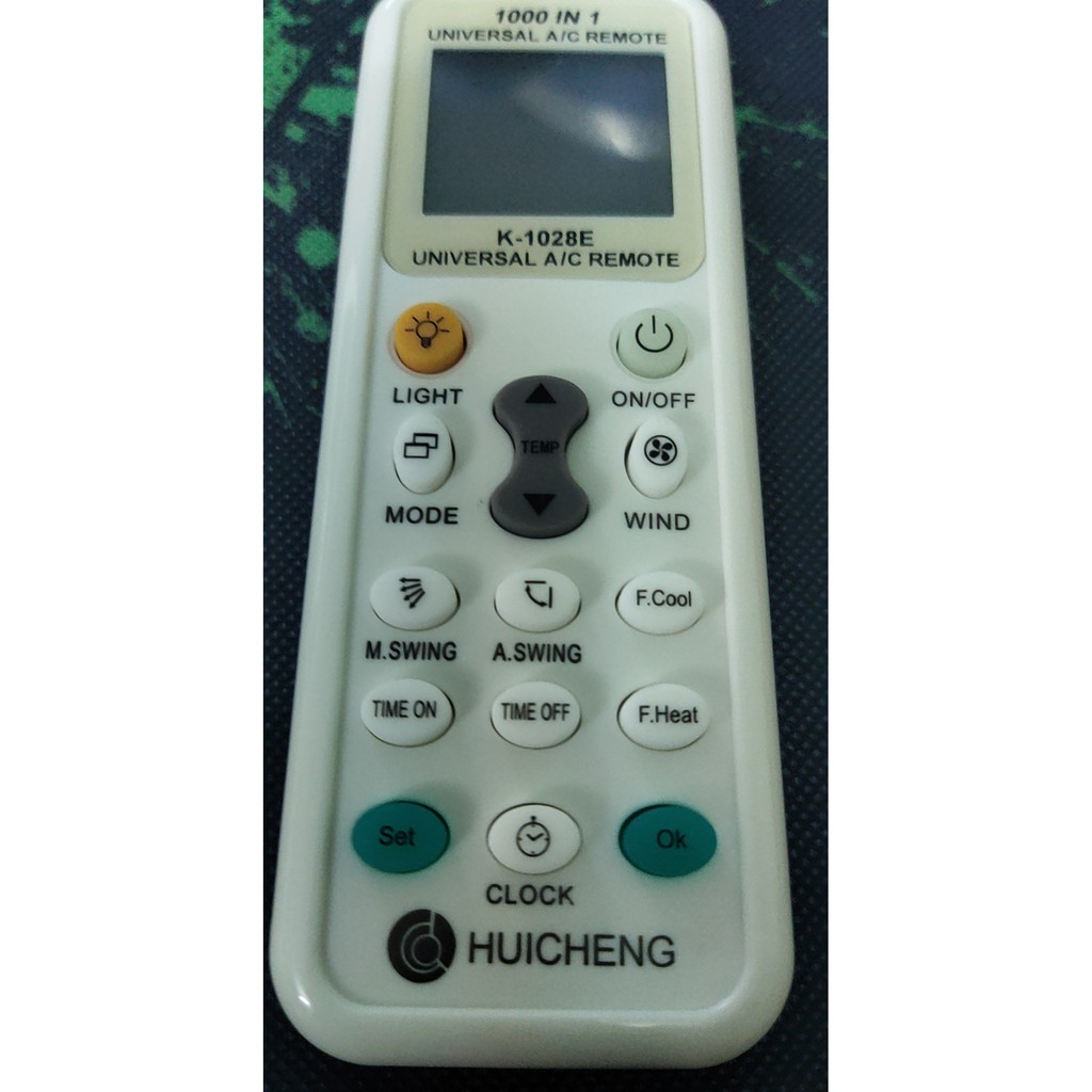 REMOTE ĐIỀU KHIỂN MÁY LẠNH MITSUBISHI ĐA NĂNG K-1028E - ĐIỀU KHIỂN ĐƯỢC MỌI LOẠI MÁY LẠNH MITSUBISHI