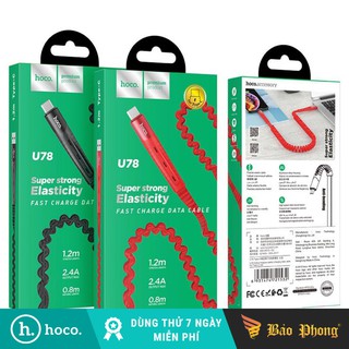 Dây cáp sạc U78 Lightning iPhone- Hàng chính hãng HOCO