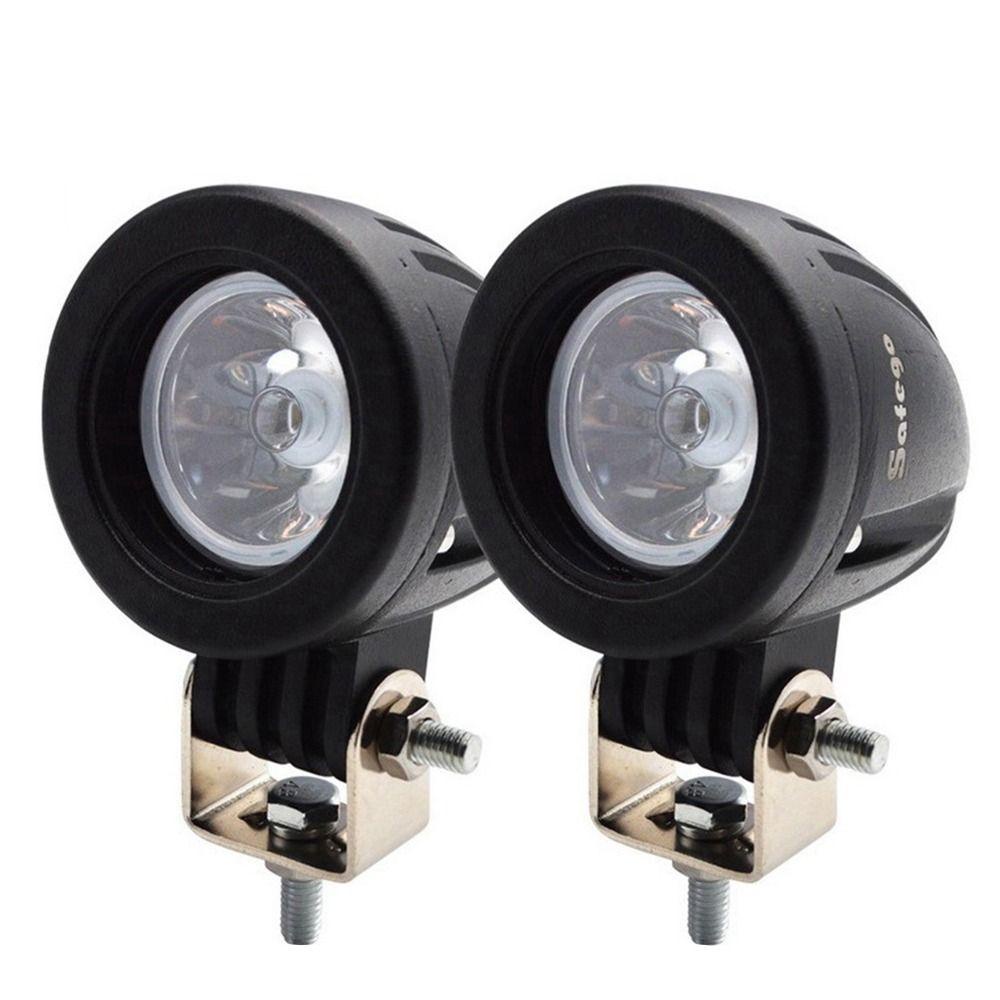 MYRONGVN Set 1 / 2 Đèn Pha LED 3 Inch 10W Chuyên Dụng Cho Xe Mô Tô