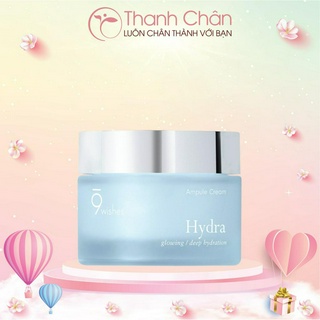 Kem dưỡng ẩm 9 Wishes Hydra Ampule Cream 50ml