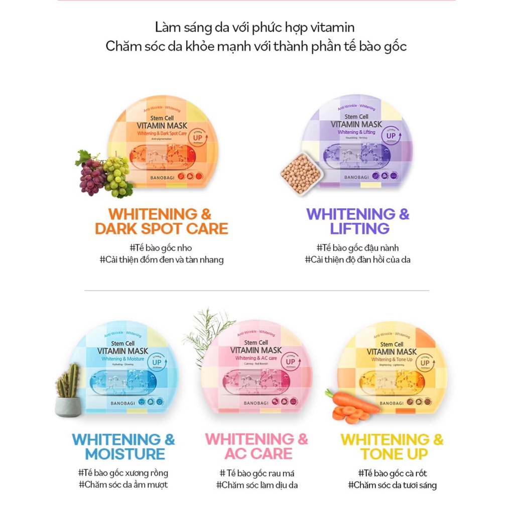 Mặt Nạ Vitamin Banobagi